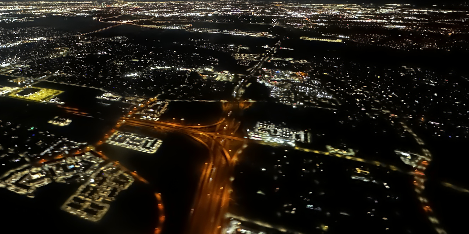 the streets at night