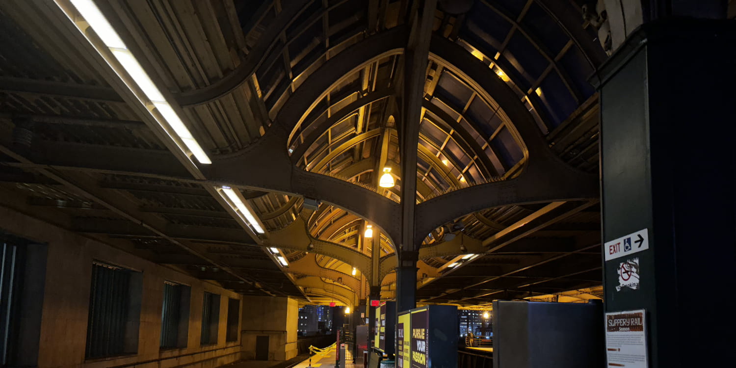 Empty Train Station