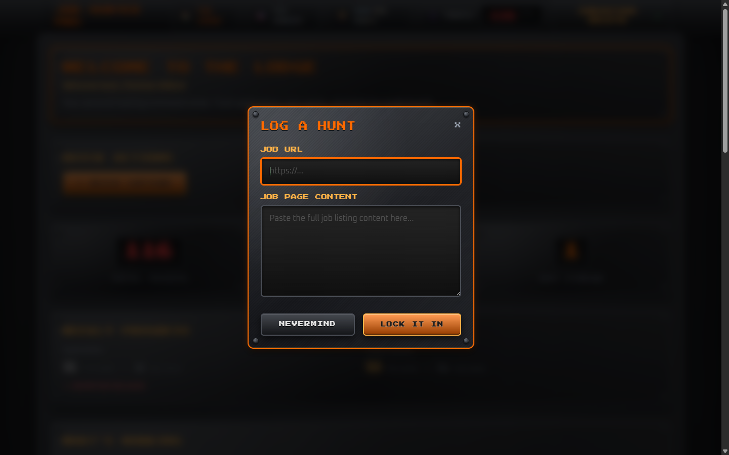 Quick Capture - Log applications in 15 seconds