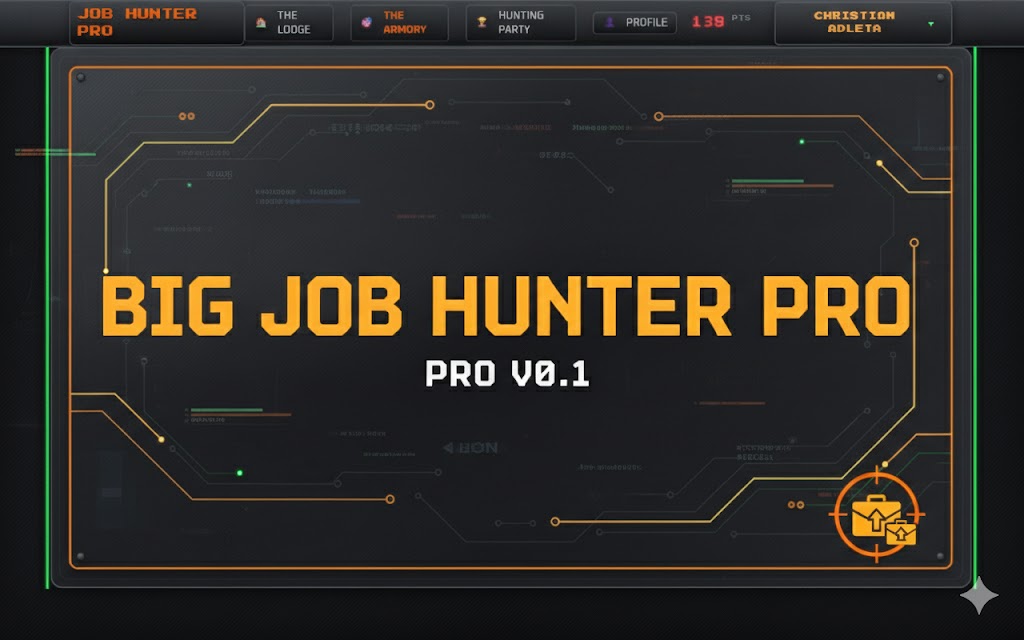 BigJobHunter.Pro gamified job search tracking platform