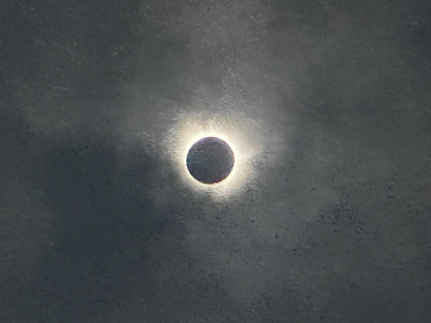 My view of the eclipse